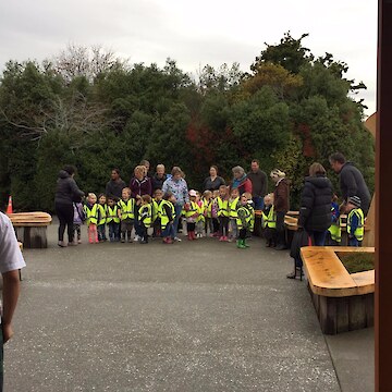 Preschool culture trip to Hokonui Runanga