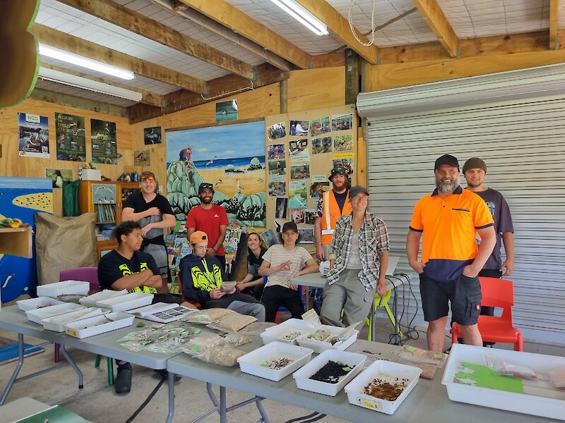 We concluded our day with a group photo of Kaitiaki tauira, Te Tapu o Tāne and our amazing experts.