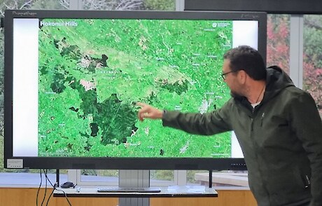 Riki Parata gave an overview of all other projects within Te Taiao Department.